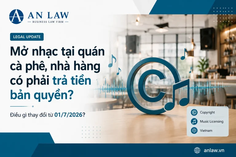Read more about the article Mở nhạc tại quán cà phê, nhà hàng có phải trả tiền bản quyền? Điều gì thay đổi từ 01/7/2026?